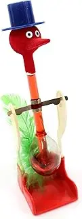 Forum Novelties Blue Retro Happy Dippy Drinking Bird Toy