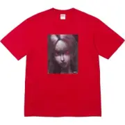 Supreme FW24 Will Sheldon Girl Red Eyes Tee Color Red Size XXL New IN HAND