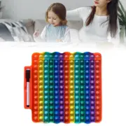 Flash Multiplication Flash Cards + Pop Fidget Chart 156 Hole Punched Math GameZR