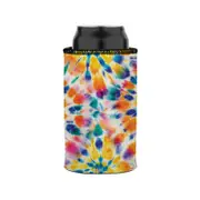 Stubbyz Rainbow Spiral Tie-Dye Stubby Cooler Slim