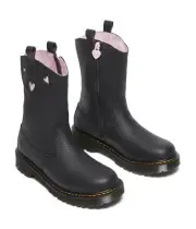 Dr. Martens Kid's Collection Bex Heart P-O Boot Youth (Big Kid)