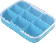 Ipetboom Large Capacity Sealing Medicine Organizer Pill Box for Tablets Storage Dispenser Case for Travel