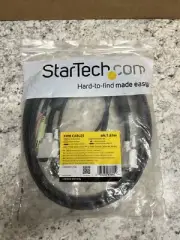 Startech 6 ft 4-in-1 USB DVI KVM Switch Cable with Audio