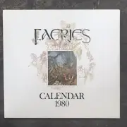 Free Shipping UNOPENED 1980 Faeries Wall Calendar Brian Froud Alan Lee