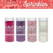 Valentine's Day Collection Krazy Sprinkles Combo Pack B (4 PC SET)