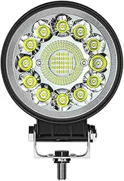 BYBDQKTVEH 12V 24V FSO LED Work Light Bar Off Road 4inch Spot Flood Strobecobe LED Headlights for Car Truck 4x4 ATV Boat Compatible with Lada Compatible with Niva Work Light(1pcs Round)