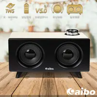 在飛比找PChome24h購物優惠-aibo LS40 復古造型 多功能藍牙喇叭-白木紋