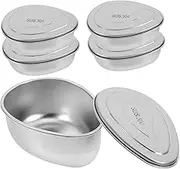 SHOWERORO 5pcs Stainless Steel Inserts Space Efficient Vegetable Tray for Dumplings Multi Purpose Cooking Plate for Pot Effortless Food Preparation Quick Steaming