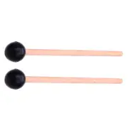 2 Pcs Ethereal Drum Mallet Sticks Drumstick Child Man Soft Padded