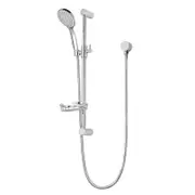 Flexispray Prince 5 Function Brass Rail Shower