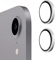 iyanzi For iPad Mini 2021, iPad Air 2020/2022 Camera Lens Protector Tempered Glass Screen Protector - 2 Packs -Compatible with iPad 10th Gen-Silver