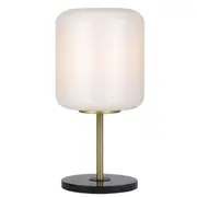 Korova Table Lamp Brass Opal | Telbix Lighting