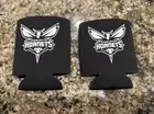 Charlotte Hornets Black Can Koozie Comes In Set Of 2