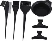 SOESFOUFU 9pcs Hair Tinting Tool Hair Dye Kit Hair Dyeing Kit Hair Coloring Kit Hair Dye Tool Black