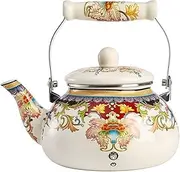 Kettle 1Pc 2.5L Home Teapot Kitchen Teakettle Water Kettle Water Boiling Pot 2.5L Ceramic Enamel Teapot Enamel Teapot Enamel Kettle