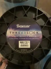 Seaguar Threadlock Hollow Core Thread Lock - 60lb 2500yds BLUE. MRSP $630