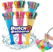222 Multi-Colored Water Balloons,Rapid-Filling Self-Sealing Water Balloons for Kids Summer Fun Outdoor Play Toys, Water Games for Boys Girls Backyard Swimming Pool Party（6 Bunches,222 Balloons）