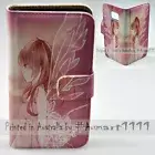 For Google Pixel Series Mobile Phone Girl with Wings Print Flip Case Phone Cover