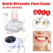 Portable Dental Ultrasonic Scaler 5*Tips Compatible with DTE SATELEC