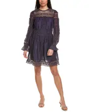 Johnny Was Mitska Linen-Blend A-Line Dress