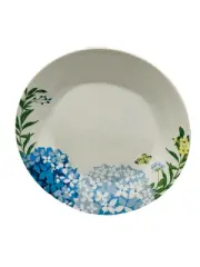 Set Of 4 Ceramic Wildflower Stoneware Dinner Plates 10.5 In Contemporary Summer