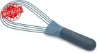 Twist, Flat & Balloon Whisk Set, Silicone for Non-Stick Cookware, Blue