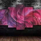 Abstract Pink Line Mosaic Beauty Design Art 5 Piece Canvas Wall Print Home Decor