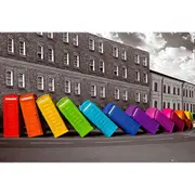 Impact Merch Phone Boxes Falling Colours Poster Home/Room Wall Decor 91x61cm