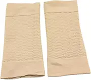 GOOHOCHY Compression Arm Sleeves Elastic Arm Shaper for Fitness Workout and Improved Circulation