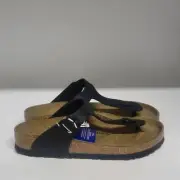 Birkenstock Gizeh BS Sandal Black Womens Size 6 Regular Fit