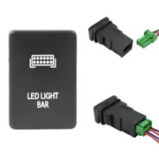 Switch Boss Red and Green LED Push Switch for Mitsubishi Triton (MQ MR) Pajero (QE QF) - LED Light Bar