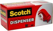 3M Scotch Packaging Tape Hand Dispenser - DP300-RD Packing Sealing Roll Cutter