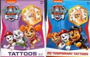Nickelodeon - Paw Patrol - 25 Temporary Tattoos (Set of 2 Pack)