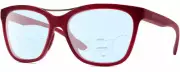 Smith Optics Cavalier Cateye Multi-Focus Blue Light Glasses in Red Gunmetal 55mm