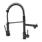 Pull-Down Kitchen Faucet: Stainless Steel, Single Handle