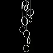 Delessi Bolla 10LT Ring Pendant Light - Tri-Colour
