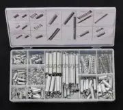 200pc Tension Compression Coil Compressed Extension Steel Helical Spring Bit Set