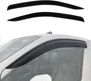 AUSGO Weathershields Compatible with Toyota Hiace 2019-Onwards, Injection Weather Shields Window Visors Wind Deflectors Sun Rain Guard 2PCS Set