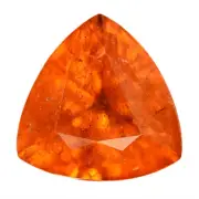 2.6 Ct. Elegant Natural Top Orange Mandarin Garnet WITH GLC CERTIFY