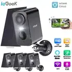 iegeek Solar Battery Powered Wifi Outdoor Home Security Camera System Wireless