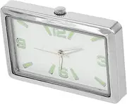 Car Clock Auto Clock Auto Mini Clock Automotive Watch Car Dash Clock Car Interior Clock Automotive Clock Car Digital Clock Small Dashboard Clock Vehicle Clock Alloy Silver