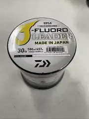 Daiwa j-fluoro fluorocarbon 500yd—30lb Test- 0.55 mm Diameter (Brand New)