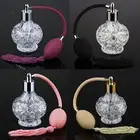 Clear Crystal Perfume Bottle Elegant Atomizer Pump Glass Bottle for Woman
