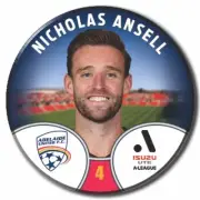 ISUZU UTE A-LEAGUE - ADELAIDE UNITED - ANSELL, Nicholas
