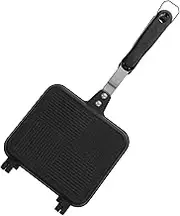 Cabilock Breakfast Sandwich Maker Double Sided Frying Pan Non Stick Cooking Surface Detachable Design for Easy Cleaning for Toast Fried Eggs and Sandwiches