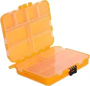 Happyyami Fishing Tackle Box Waterproof Storage Case Lure Box Bait Buckets for Saltwater Freshwater Portable Gear Organizer