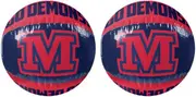 2-Pack Official AFL Melbourne Demons Inflatable Beach Ball Pool Toy Gift 50cm