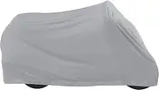 Nelson-Rigg Indoor Dust Motorcycle Cover, Breathable Soft Non-Scratch Material, Loose fit, Easy Installation and Removal XX-Large Fits Most Touring Motorcycles Harley Davidson Ultra or Honda Goldwing