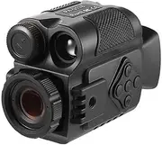 Digital NightCamera Video Hunting Patrol All Black NightTelescope, High Resolution, Full Field Imaging Telescope for Hunting Expedition