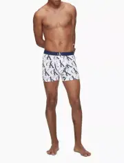 Calvin Klein Men's NB2991100 CK One Boxer Brief White Size S